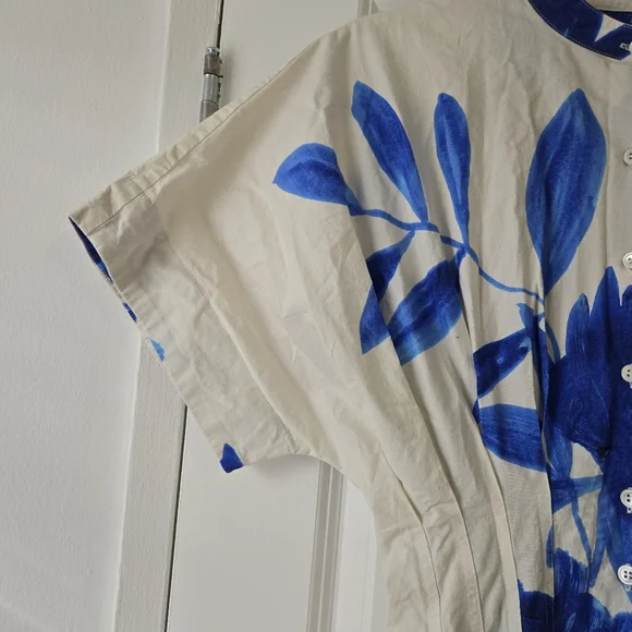 Natori Andora Poplin Pleated Dress, US 2 - Picture 6 of 12